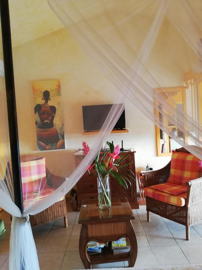 Bigouz Residence La Plage De L'Anse Caritan Sainte-Anne Buitenkant foto